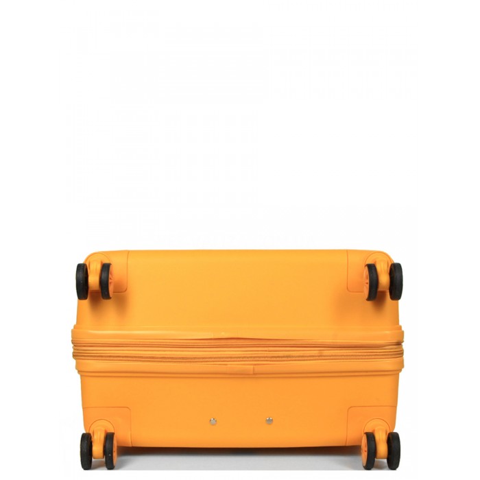 Набір валіз Франція (L M S XS+BC-5шт) поліпропілен жовтий/Snowball, фото 10