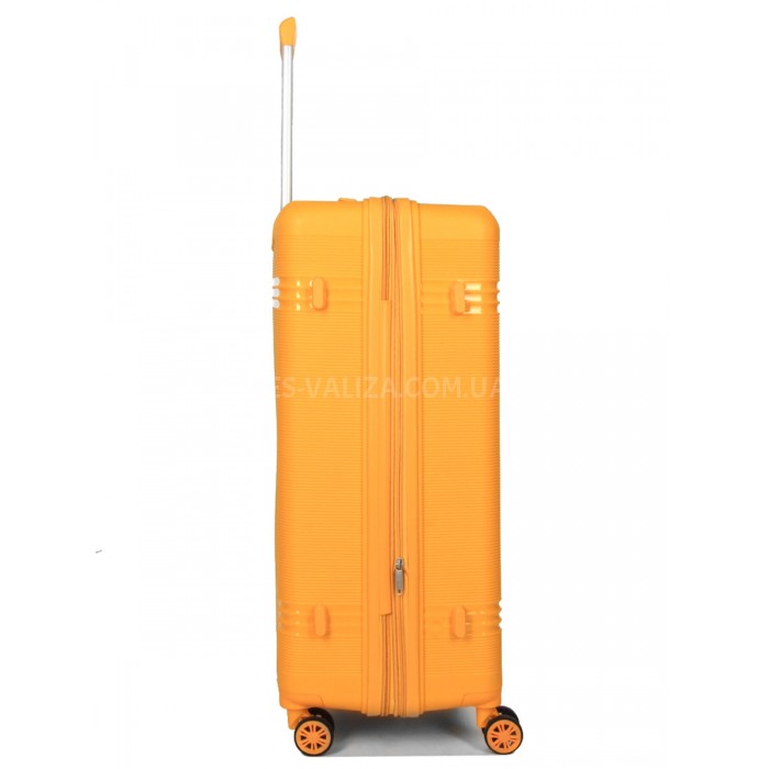 Набор чемоданов Франция (L M S XS+BC-5шт) полипропилен жёлтый/Snowball, фото 6