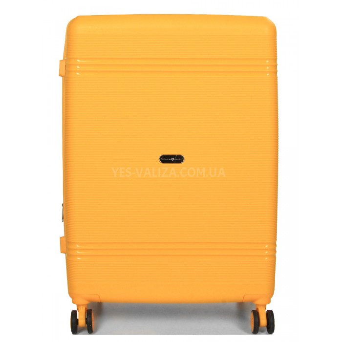 Набор чемоданов Франция (L M S XS+BC-5шт) полипропилен жёлтый/Snowball, фото 4