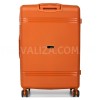 Набір валіз Франція (L M S XS+BC-5шт) поліпропілен помаранч/Snowball, фото 16