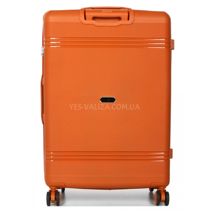 Набор чемоданов Франция (L M S XS+BC-5шт) полипропилен оранж/Snowball, фото 4