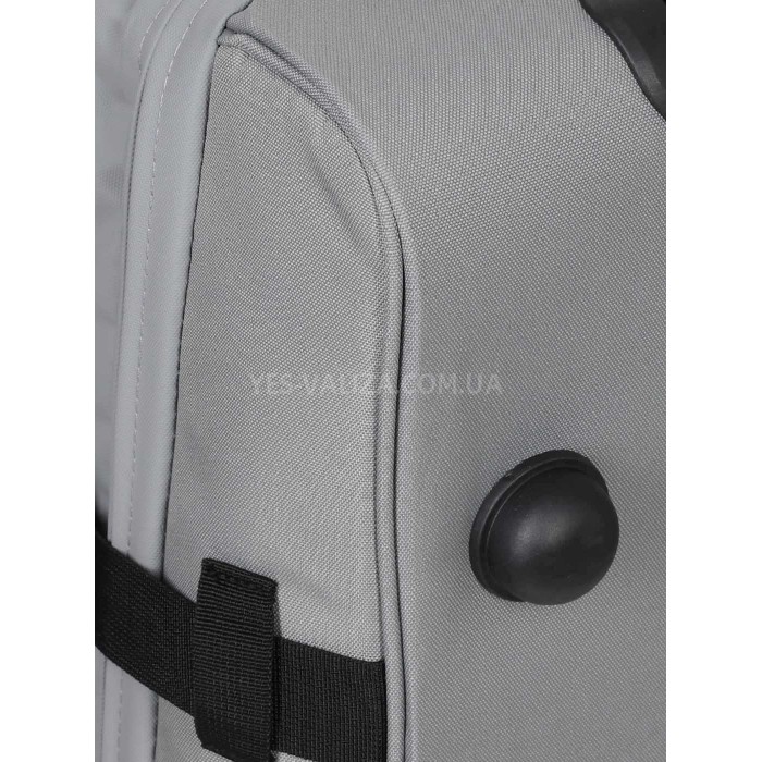 Сумка на колесах велика L сіра 70x40x24см/67л/2.6кг/Worldline 853-70, фото 11