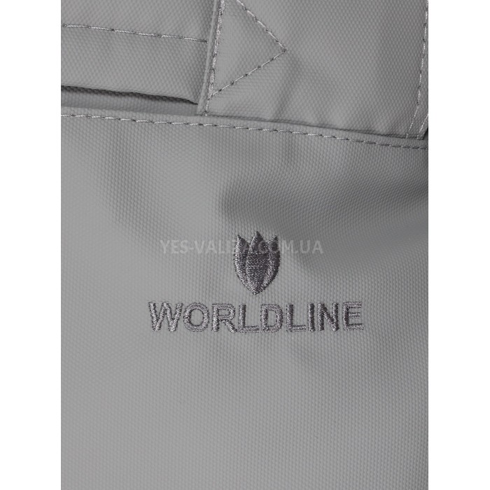 Сумка на колёсах большая L серая 70x40x24/67л/2.6кг/Worldline 853-70, фото 13