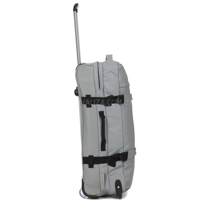 Сумка на колесах велика L сіра 70x40x24см/67л/2.6кг/Worldline 853-70, фото 3