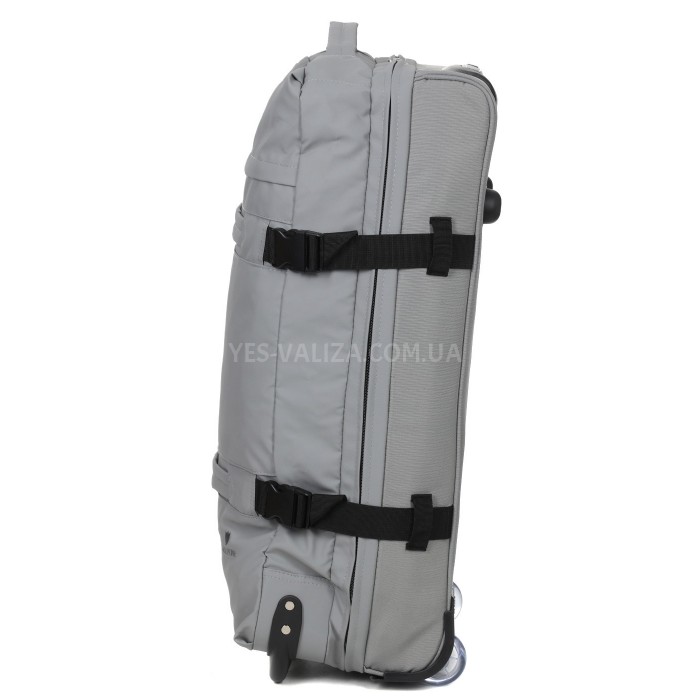 Сумка на колесах велика L сіра 70x40x24см/67л/2.6кг/Worldline 853-70, фото 6