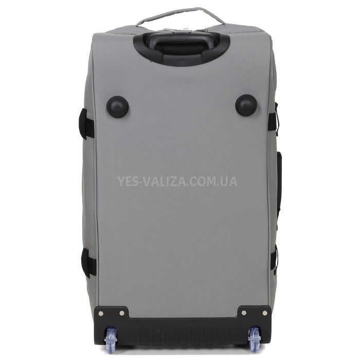 Сумка на колесах велика L сіра 70x40x24см/67л/2.6кг/Worldline 853-70, фото 5