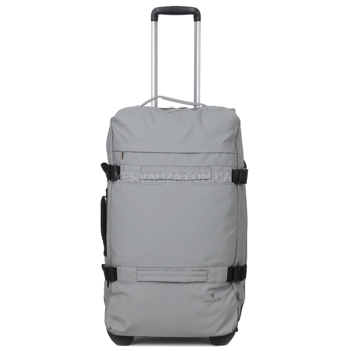 Сумка на колесах велика L сіра 70x40x24см/67л/2.6кг/Worldline 853-70, фото 2