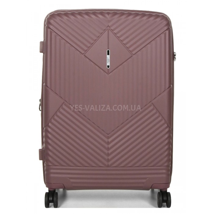 Чемодан средний M полипропилен фиолет 67х46х26+5см/77л/4кг/Airtex 639, фото 3