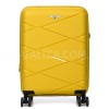 Чемодан малый S полипропилен жёлтый 55х38х24+5см/49л/3кг/Worldline 289, фото 15