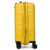 Валіза мала S поліпропілен жовта 55х38х24(+5)см/49л/3кг/Worldline 289, фото 19