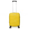 Чемодан малый S полипропилен жёлтый 55х38х24+5см/49л/3кг/Worldline 289, фото 13