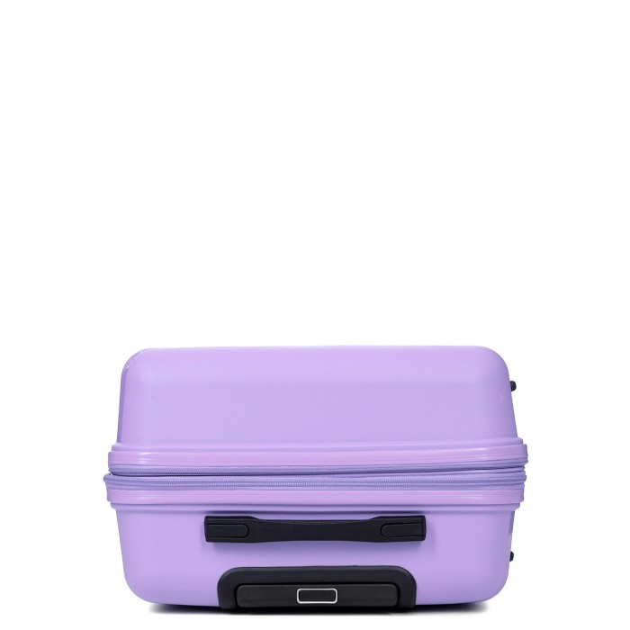 Чемодан средний М полипропилен сирень 65х44х28+5/77л/3.4кгWorldline289, фото 9