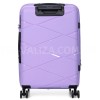 Чемодан средний М полипропилен сирень 65х44х28+5/77л/3.4кгWorldline289, фото 16