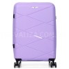 Валіза середня М поліпропілен бузок 65х44х28+5/77л/3.4кг/Worldline 289, фото 15
