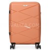 Валіза середня М поліпропілен оранж 65х44х28+5/77л/3.4кг/Worldline 289, фото 15