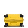 Чемодан средний М полипропилен жёлтый 65х44х28+5/77л/3.4кгWorldline289, фото 17