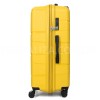 Валіза велика L поліпропілен жовта 75х50х31+5/115л/4.4кг/Worldline 289, фото 25