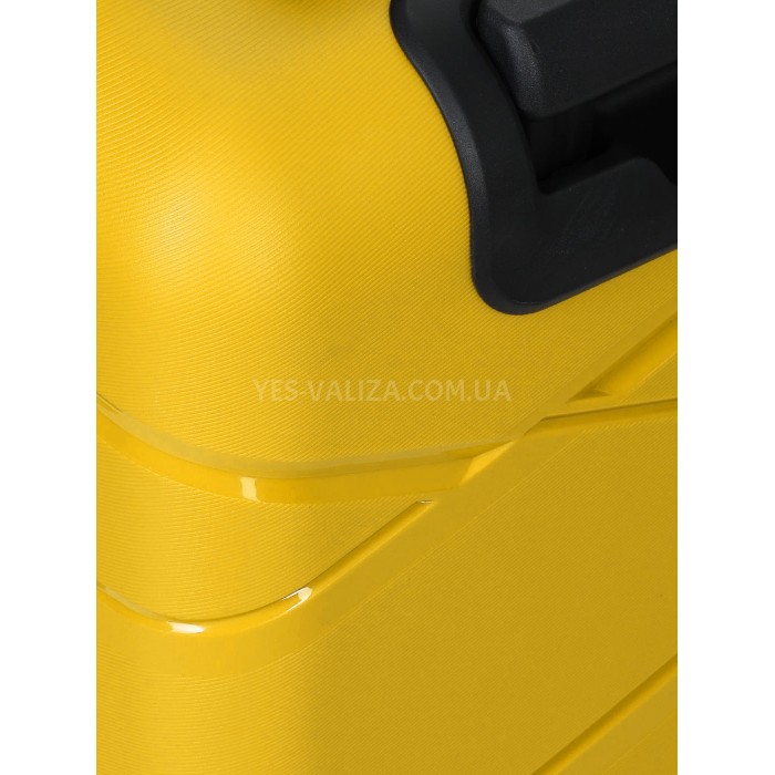 Валіза велика L поліпропілен жовта 75х50х31+5/115л/4.4кг/Worldline 289, фото 15