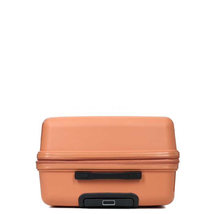 Валіза велика L поліпропілен оранж 75х50х31+5/115л/4.4кг/Worldline 289, фото 5