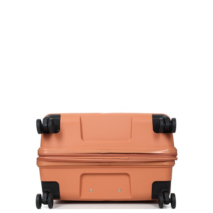 Валіза велика L поліпропілен оранж 75х50х31+5/115л/4.4кг/Worldline 289, фото 4