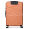 Валіза велика L поліпропілен оранж 75х50х31+5/115л/4.4кг/Worldline 289, фото 13