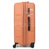 Валіза велика L поліпропілен оранж 75х50х31+5/115л/4.4кг/Worldline 289, фото 18