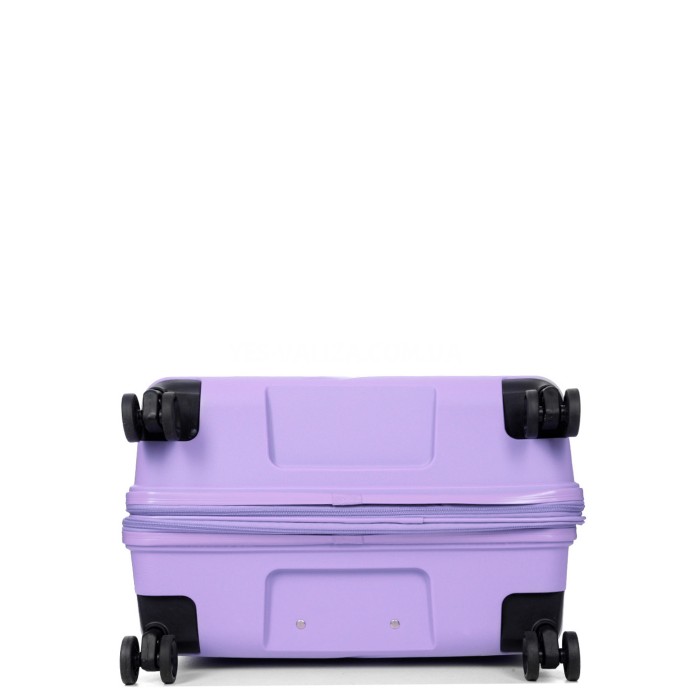 Чемодан большой L полипропилен сирень75х50х31+5/115л/4.4кгWorldline289, фото 10