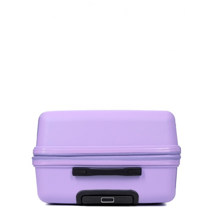 Валіза велика L поліпропілен бузок 75х50х31+5/115л/4.4кг/Worldline 289, фото 9