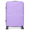 Чемодан большой L полипропилен сирень75х50х31+5/115л/4.4кгWorldline289, фото 14