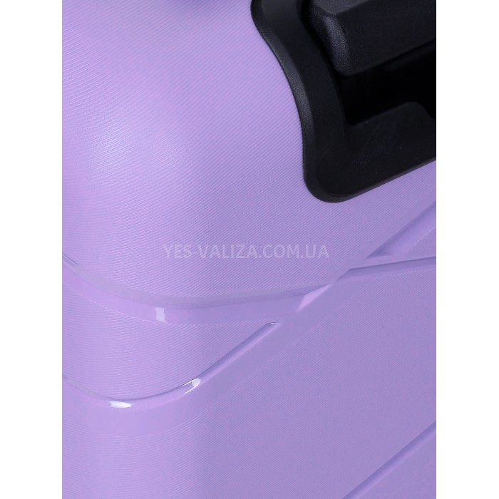 Набір валіз Франція (L M S-3шт) поліпропілен бузок Worldline 289, фото 12