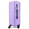 Набор чемоданов Франция (L M S-3шт) полипропилен сирень/Worldline 289, фото 19