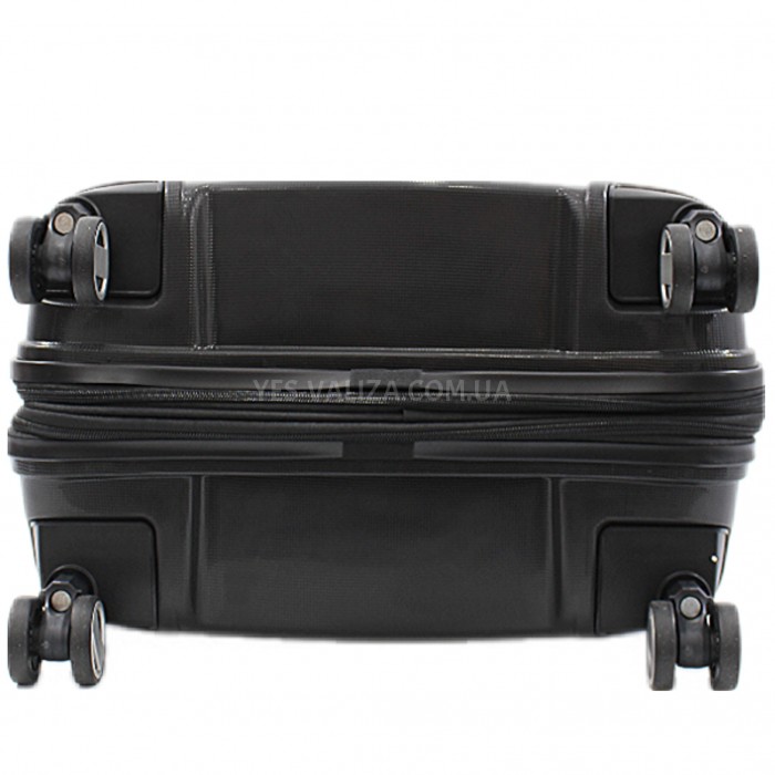 Валіза середня M поліпропілен чорна 67х46х26см/70л/3.5кг/Airtex 232, фото 6
