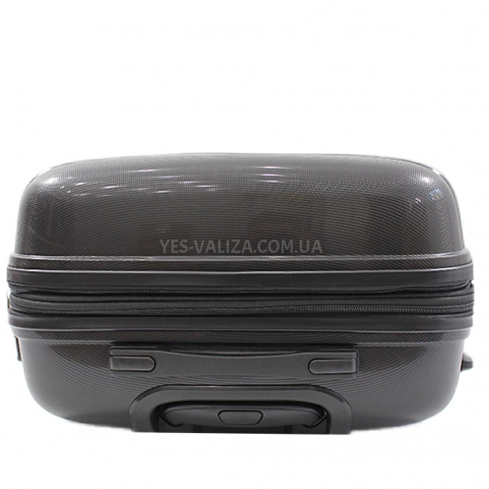 Чемодан средний M полипропилен чёрный 67х46х26см/70л/3.5кг/Airtex 232, фото 5