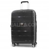 Чемодан средний M полипропилен чёрный 67х46х26см/70л/3.5кг/Airtex 232, фото 9
