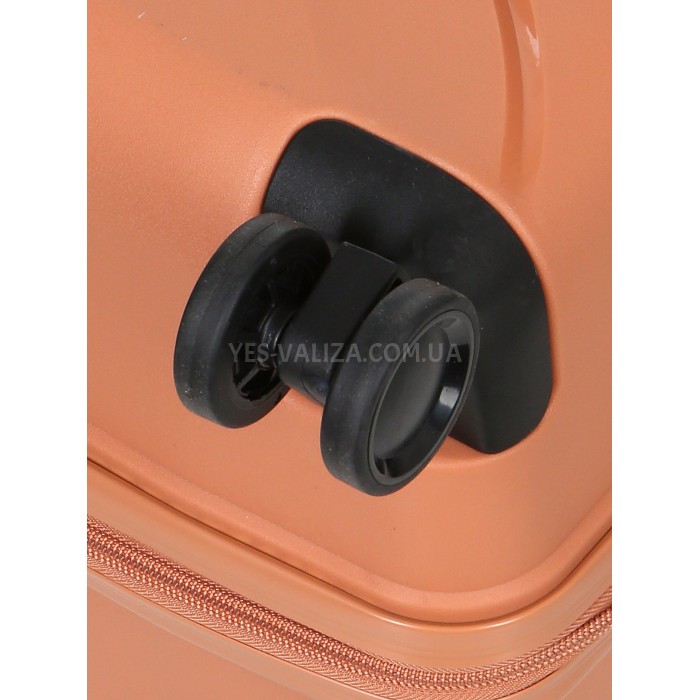 Чемодан средний М полипропилен оранж 65х43х25/63л/3.1кг/Worldline 288, фото 12