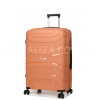 Валіза велика L поліпропілен оранж 74х49х29см/95л/3.9кг/Worldline 288, фото 12