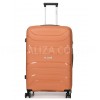 Чемодан большой L полипропилен оранж 74х49х29/95л/3.9кг/Worldline 288, фото 11