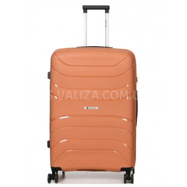 Чемодан большой L полипропилен оранж 74х49х29/95л/3.9кг/Worldline 288
