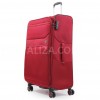 Чемодан большой L ткань красный 77х48х31+5см/112л/3.8кг/Snowbal 21505, фото 11