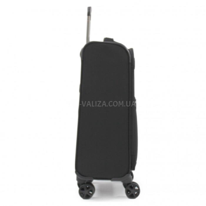 Набір валіз Франція (L M S+BC-4шт) тканина чорний/Snowball 21505, фото 8