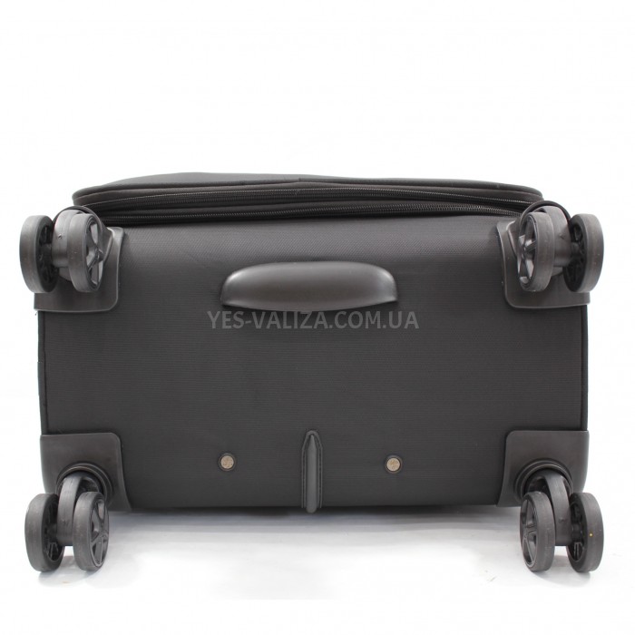 Валіза середня M тканина чорна 67х44х25(+5)см/78л/3.1кг/Snowball 21505, фото 7