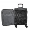 Валіза ручна поклажа S тканина чорний 55х37х20/35л/2.7кг/Snowbal 21505, фото 16