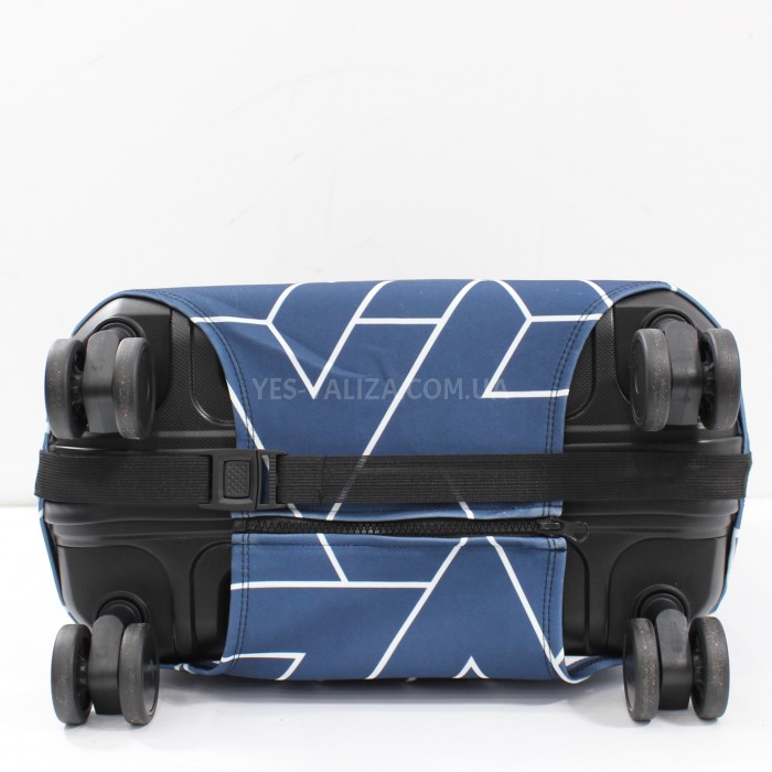 Чохол для валізи Польща середній М (дайвінг) фігури//Fly 341-24, фото 6