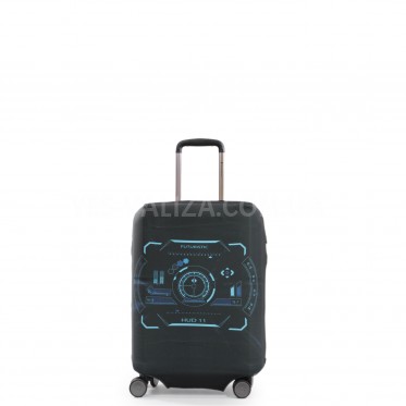 Чохол для валізи Польща малий S (дайвінг) абстракція/Fly 111-20