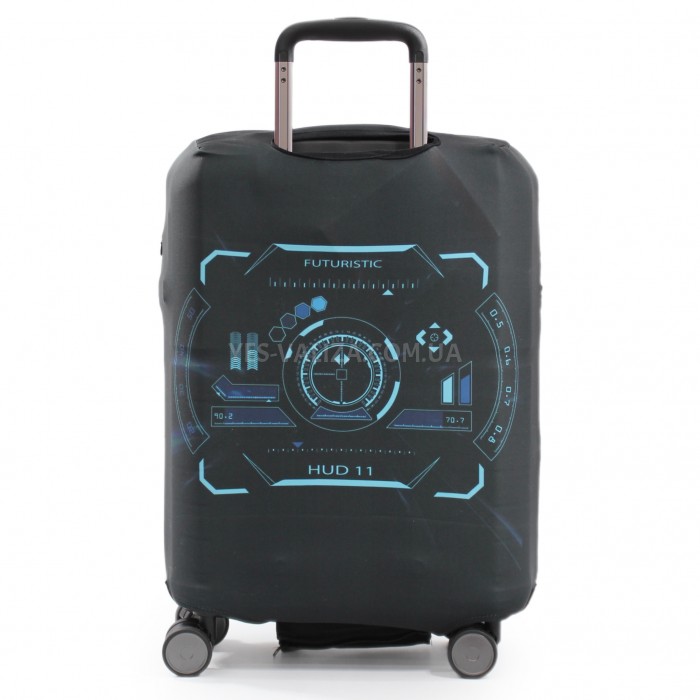 Чохол для валізи Польща середній М (дайвінг) абстракція/Fly 111-24