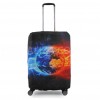 Чохол для валізи Польща середній М (дайвінг) планета/Fly 181-24, фото 7