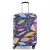 Чохол для валізи Польща середній М (дайвінг) рибки/Fly 151-24, фото 8