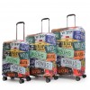 Чехол для чемодана Польша большой L ткань (дайвинг) номера/Fly 221-28, фото 14