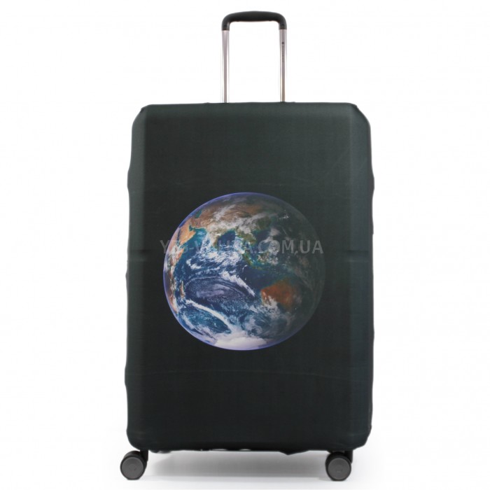 Чехол для чемодана Польша большой L ткань (дайвинг) земля/Fly 261-28, фото 1
