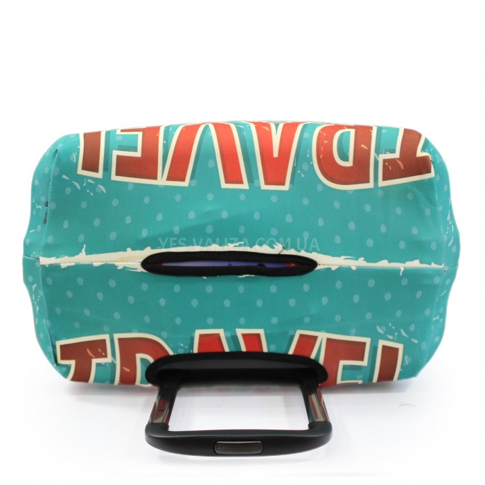 Чохол для валізи Польща великий L тканина (дайвінг) пригода/Fly 471-28, фото 6